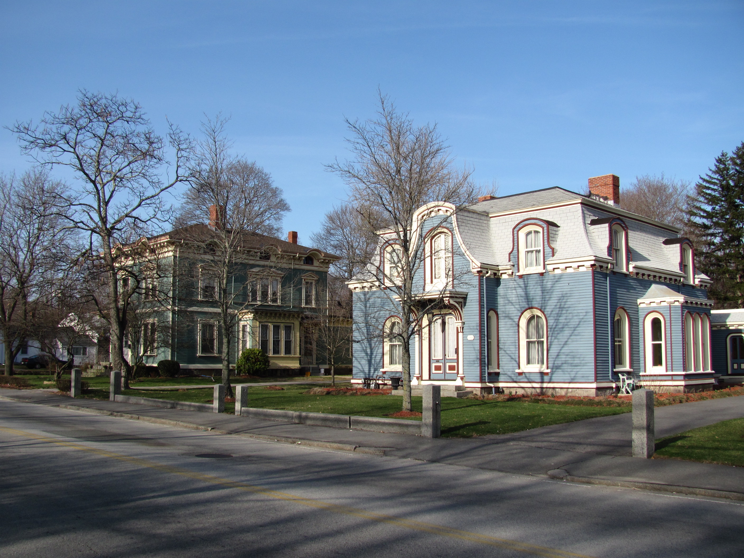 Union Street in Rockland, Massachusetts, part of the Lower Union Street Historic District